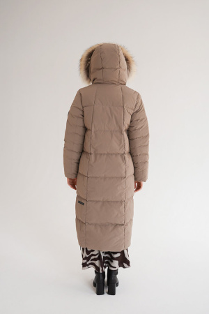 Пальто пуховое Сортавала Nordic Goose (Женский; 46; Капучино без*Меха)